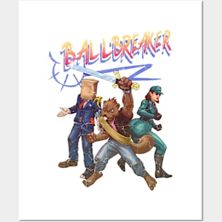 Ballbreaker - Vintage 2-sided shirt Posters and Art